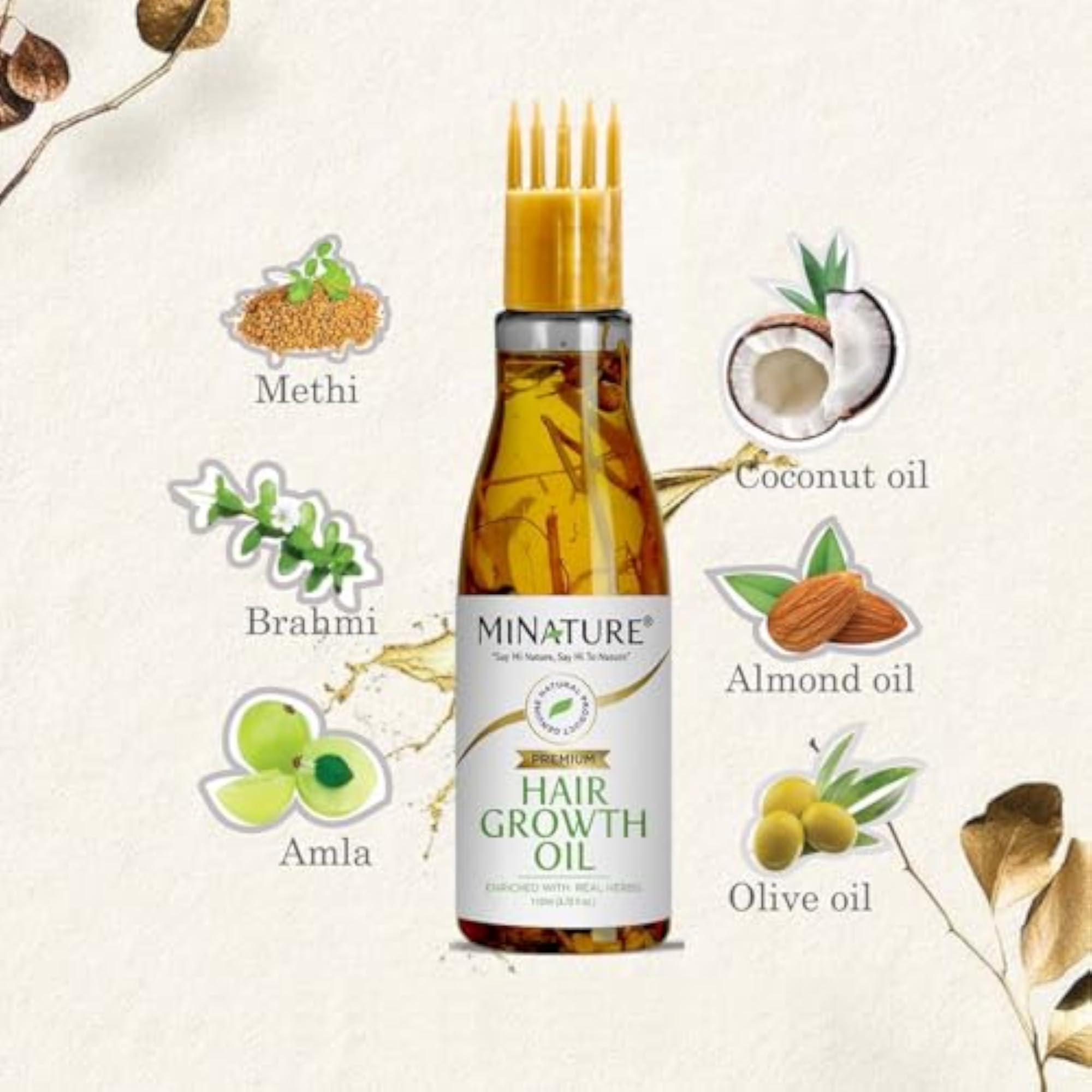 Mi Nature Herbal Hair Oil Combo, Enriched with Traditional Herbs
